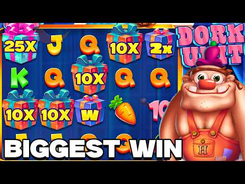 BIGGEST WIN EVER On DORK UNIT SLOT!!