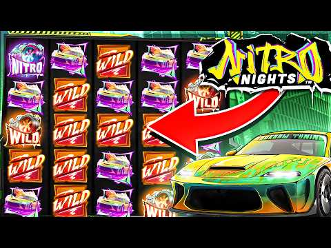 SO MANY WILDS On NITRO NIGHTS SLOT!!
