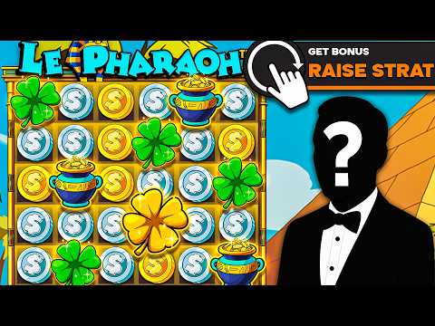 RAISE STRAT PAYS On LE PHARAOH SLOT!!