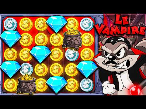 RARE BLOOD RAIN FEATURE On LE VAMPIRE SLOT!!