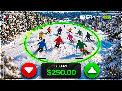 I TRIED THE NEW CCTV SNOW RUN GAME!! (EXACT BETS)