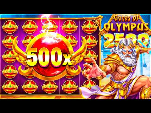 RARE CROWN HIT On GATES OF OLYMPUS 2500 SLOT!!